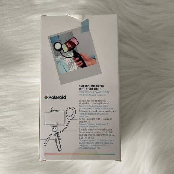 Polaroid Smartphone  Tripod with Selfie Light - Picture 3 of 4
